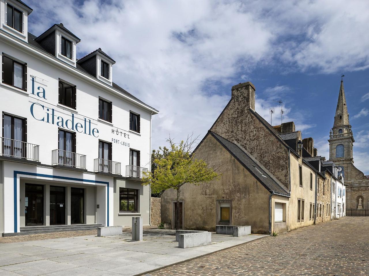 Hotel Spa De La Citadelle Lorient Пор-Луи Экстерьер фото